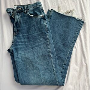ZARA wide leg full length jean